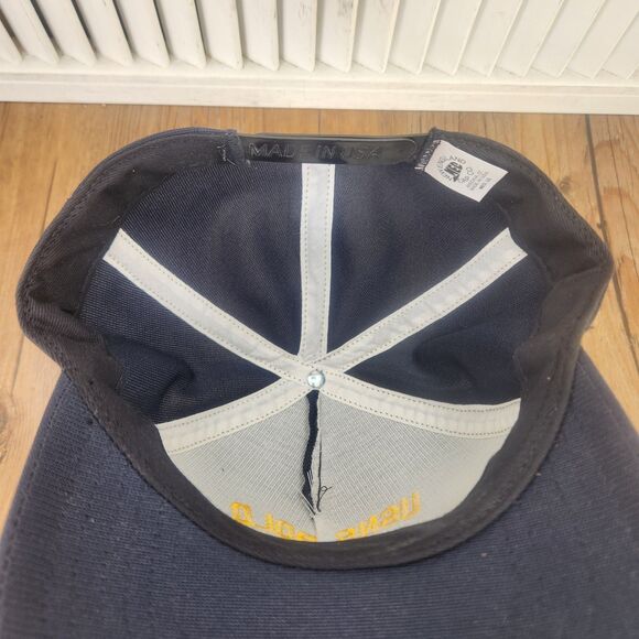 VTG USNS Bold T-AGOS-12 Navy Ship Snapback Hat Cap New England Cap Co USA Made - Picture 9 of 10
